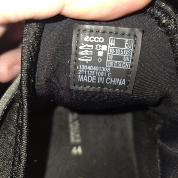 Mens Size 10.5 - ECCO Biom C4 Golf Shoes Wide Gray White Gore-Tex Spikeless - Picture 11 of 11